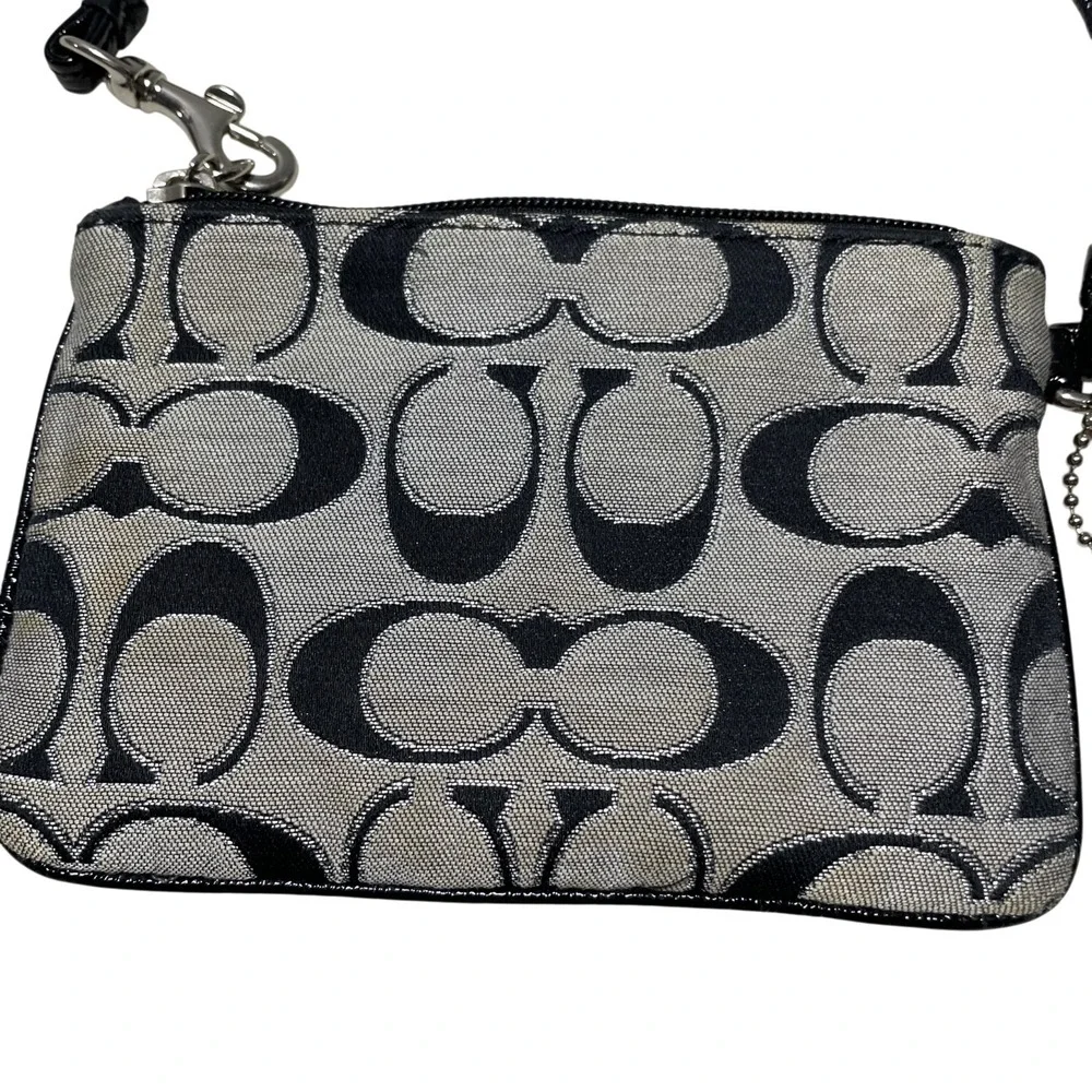 Coach black gray